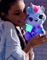 Airbrush Plush Unicorn Glow In The Dark