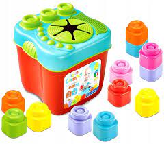 Clementoni Sensory Bucket 15 Pieces - BABY TOYS - Beattys of Loughrea