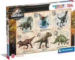 104 Piece - Jurassic World Puzzle - JIGSAWS - Beattys of Loughrea