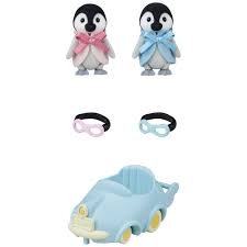 Sylvanian Penguin Babies Ride N Play - SYLVANIAN / BEANIE BABIES - Beattys of Loughrea