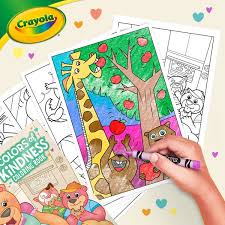 Crayola Colours Of Kindness Colouring Book - ART & CRAFT/MAGIC/AIRFIX - Beattys of Loughrea