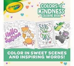 Crayola Colours Of Kindness Colouring Book - ART & CRAFT/MAGIC/AIRFIX - Beattys of Loughrea