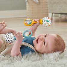 Fisher Price Newborn Maracas - BABY TOYS - Beattys of Loughrea