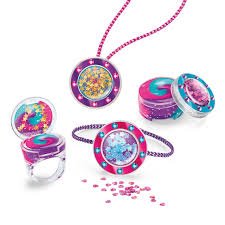 Shimmer N Sparkle Glitter & Gem Lip Gloss Locket - JEWELLERY / HAIR ACCS - Beattys of Loughrea