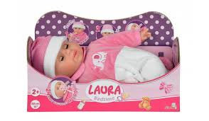 Laura Bedtime Soft Bodied Doll - DOLLS - Beattys of Loughrea