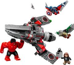 Lego 76292 Captain America vs. Red Hulk Battle Set - CONSTRUCTION - LEGO/KNEX ETC - Beattys of Loughrea