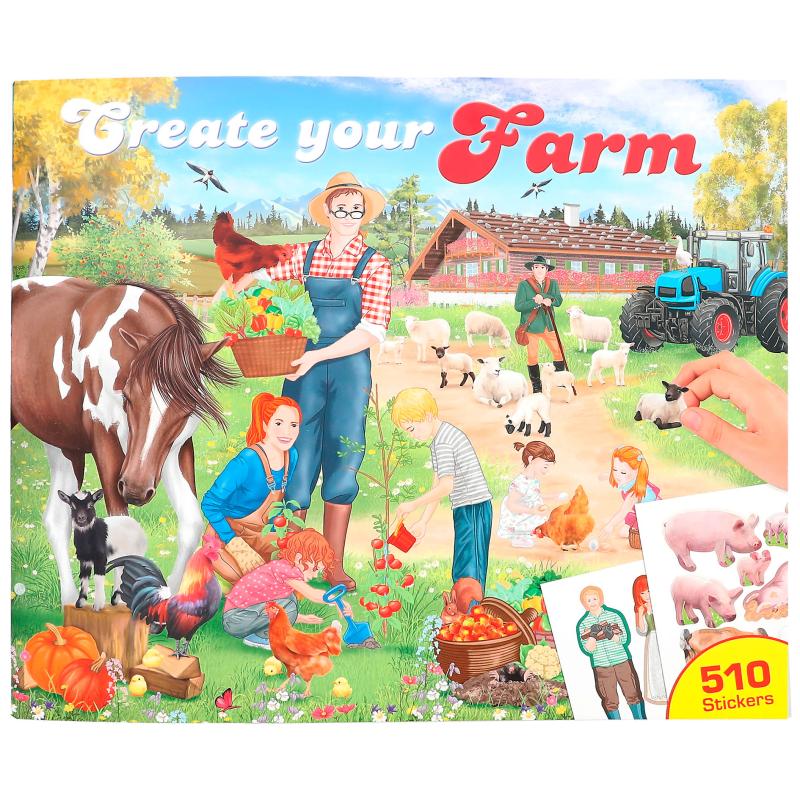 Create Your Farm Colouring Book - BOOKS - Beattys of Loughrea