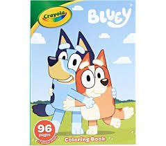 Crayola 96 Pg Bluey Colouring Book - BOOKS - Beattys of Loughrea