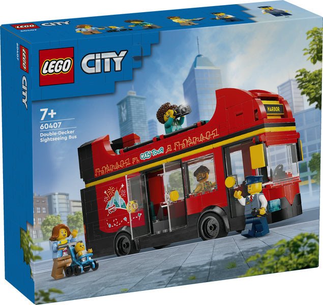 Lego 60407 Red Double Decker Sightseeing Bus - CONSTRUCTION - LEGO/KNEX ETC - Beattys of Loughrea