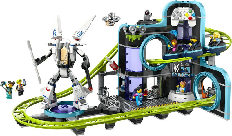 Lego 60421 City Robot World Roller Coaster Park - CONSTRUCTION - LEGO/KNEX ETC - Beattys of Loughrea