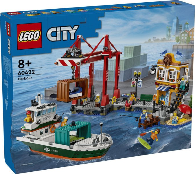 Lego 60422 City Seaside Harbour With Cargo Ship - CONSTRUCTION - LEGO/KNEX ETC - Beattys of Loughrea