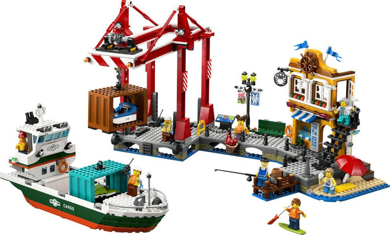 Lego 60422 City Seaside Harbour With Cargo Ship - CONSTRUCTION - LEGO/KNEX ETC - Beattys of Loughrea