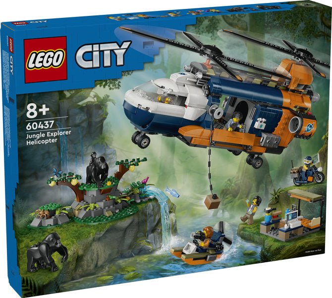 Lego 60437 City Jungle Explorer Helicopter At Base Camp - CONSTRUCTION - LEGO/KNEX ETC - Beattys of Loughrea