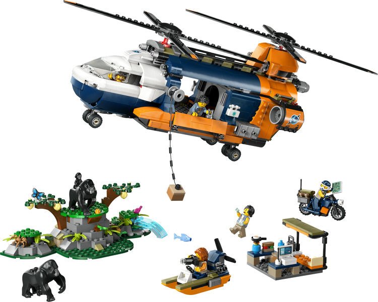 Lego 60437 City Jungle Explorer Helicopter At Base Camp - CONSTRUCTION - LEGO/KNEX ETC - Beattys of Loughrea