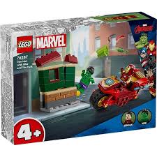 Lego 76287 Marvel Iron Man With Bike And The Hulk - CONSTRUCTION - LEGO/KNEX ETC - Beattys of Loughrea