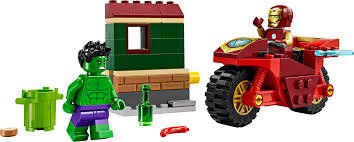 Lego 76287 Marvel Iron Man With Bike And The Hulk - CONSTRUCTION - LEGO/KNEX ETC - Beattys of Loughrea