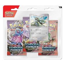 Pokemon Tcg: Scarlet & Violet 5 Temporal Forces 3Pk Pok - HALLOWEEN, PKT MONEY, JOKE - Beattys of Loughrea