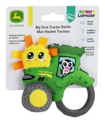 John Deere My First Tractor Rattle - BABY TOYS - Beattys of Loughrea