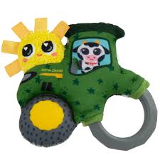 John Deere My First Tractor Rattle - BABY TOYS - Beattys of Loughrea