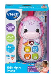 Hello Hippo Phone Pink - VTECH/EDUCATIONAL - Beattys of Loughrea