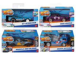 Hot Wheels Pullback Speeders Assorted Styles - CARS/GARAGE/TRAINS - Beattys of Loughrea