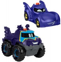 Fisher Price Batwheels 1:55 Light Up Racers 2Pk (Batmobile & Bat-Truck) - FARMS/TRACTORS/BUILDING - Beattys of Loughrea