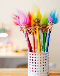 Trolls Pencil Topper Asst - DOLLS - Beattys of Loughrea