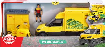 DHL Delivery Set Lights & Sounds - CARS/GARAGE/TRAINS - Beattys of Loughrea