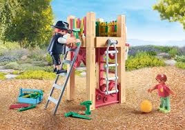 Playmobil Carpenter works at the Playground - CONSTRUCTION - LEGO/KNEX ETC - Beattys of Loughrea