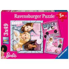 Barbie 3X 49Pc Puzzle - JIGSAWS - Beattys of Loughrea