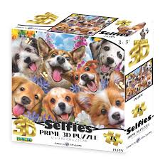 Howard Robinson: Puppy Selfie 48Pce 3D Puzzle - JIGSAWS - Beattys of Loughrea