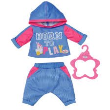 Baby Born Jogging Suits Assorted Styles 43cm - DOLL ACCESSORIES/PRAMS - Beattys of Loughrea