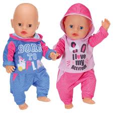 Baby Born Jogging Suits Assorted Styles 43cm - DOLL ACCESSORIES/PRAMS - Beattys of Loughrea