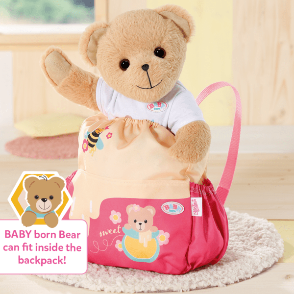 Baby Born Teddy Backpack - DOLL ACCESSORIES/PRAMS - Beattys of Loughrea