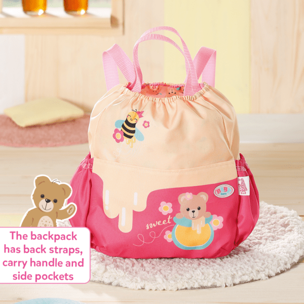 Baby Born Teddy Backpack - DOLL ACCESSORIES/PRAMS - Beattys of Loughrea