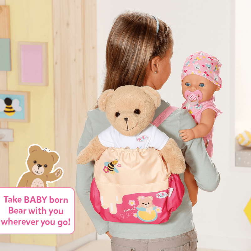 Baby Born Teddy Backpack - DOLL ACCESSORIES/PRAMS - Beattys of Loughrea