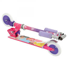 Disney Princess Purple Folding Inline Scooter - GO KART/SCOOTER/ROCKING HORSE - Beattys of Loughrea