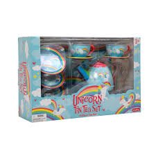 Unicorn Tin Teaset - ROLE PLAY - Beattys of Loughrea