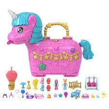 Polly Pocket Unicorn Partyland Playset - DOLLS - Beattys of Loughrea