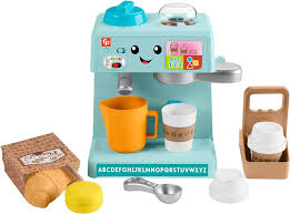 Fisher - Price Laugh & Learn Learn & Serve Coffee Café - BABY TOYS - Beattys of Loughrea