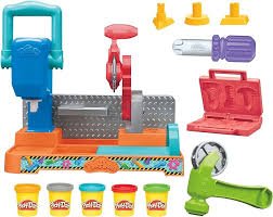 Play Doh Stamp N Saw Tool Bench - ART & CRAFT/MAGIC/AIRFIX - Beattys of Loughrea