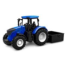 Kids Globe 27.5Cm Tractor With Tipper - FARMS/TRACTORS/BUILDING - Beattys of Loughrea