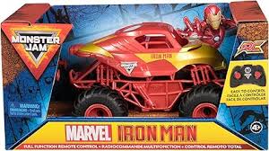 Monster Jam 1.24 Rc Marvel Iron Man - CARS/GARAGE/TRAINS - Beattys of Loughrea