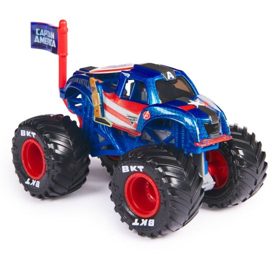 Monster Jam 1.64 Marvel Die Cast Trucks - CARS/GARAGE/TRAINS - Beattys of Loughrea