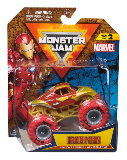 Monster Jam 1.64 Marvel Die Cast Trucks - CARS/GARAGE/TRAINS - Beattys of Loughrea