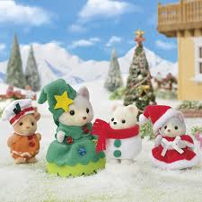 Sylvanians Happy Christmas Friends - SYLVANIAN / BEANIE BABIES - Beattys of Loughrea