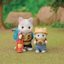 Sylvanians Exciting Explore Set Latte Cat Brother & Baby - SYLVANIAN / BEANIE BABIES - Beattys of Loughrea