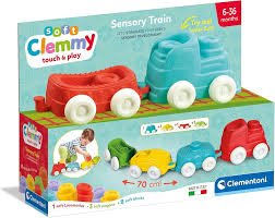 Soft Clemmy - Sensory Train - BABY TOYS - Beattys of Loughrea