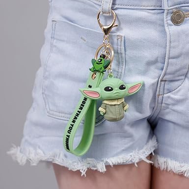 Grogu The Child 3D Vinyl Keychain