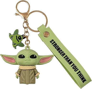 Grogu The Child 3D Vinyl Keychain